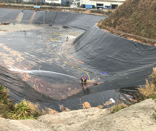 雨花废水池清理
