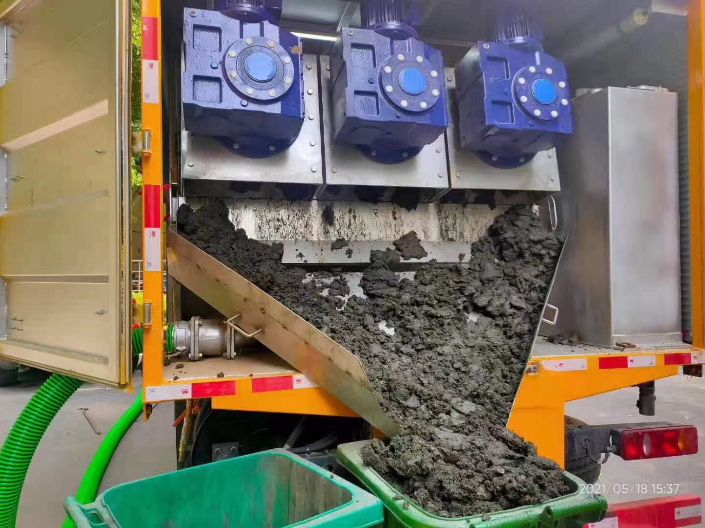 雨花化粪池清掏城市维护站-泥浆净化干湿分离处理